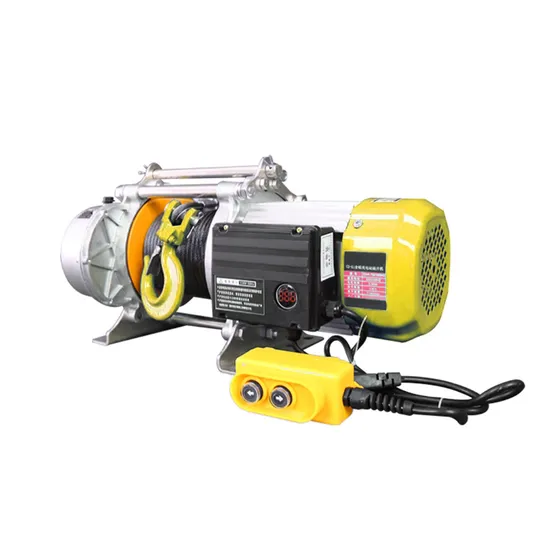 Single Phase 220V Electric Cable Winch 500-1000kg for Sale
