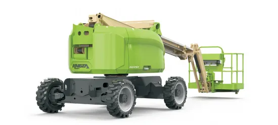 14m-24m Electric Mobile Aerial Work Platform Articulating Boom Lift with CE