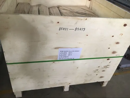 Aluminum Wire Rope Puller Manually Wire Rope Pulling Hoist