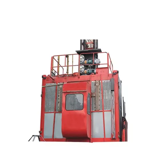 Sc 200/200 Double Cage Single Cage Used Construction Hoist Building Supplies