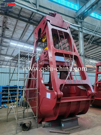 Widely Used 8cbm Clam Shell Dredging Grab Work in Deep Water
