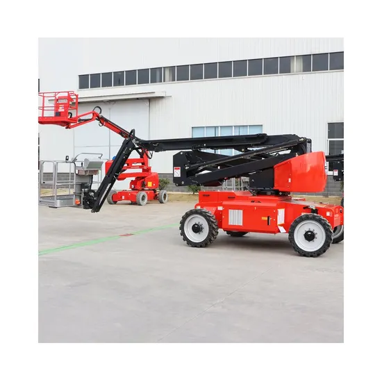 10-20m Building Material Shops Telescopic Articulated Lift Mini Towable Boom Lift