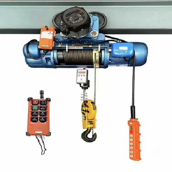 CD Type 5 Tons Electric Hoist 1 Ton 2 Tons 3 Tons 10 Tons Wire Rope Electric Hoist Manufacturers Small Electric Monorail Crane.