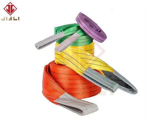 Hot Selling 5t-10t Lifting Belt Sling Lifting Webbing Weaving Sling Lifting Webbing Sling