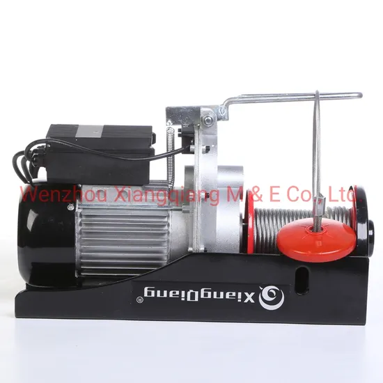 1000kgs Single-Phase Electric Wire Rope Hoist