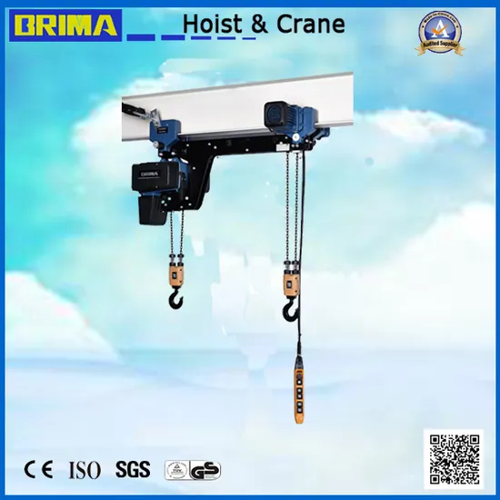 Brima 1000kg European Double Hook Electric Chain Hoist