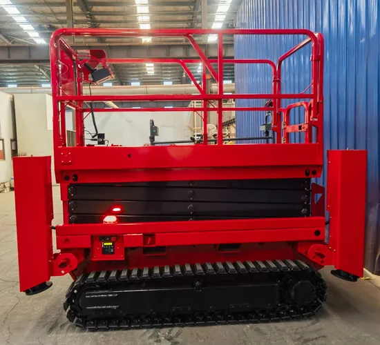 Good Quality 12m One Man Lift Gtjz12 Electric Mobile Scissor Lift Hydraulic Cargo Elevator with 320kg Lifting Capacity for Warehouse