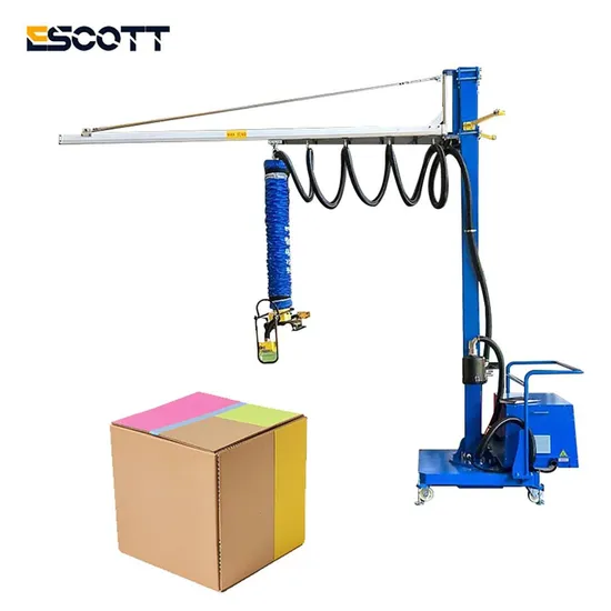 Adjustable Stroke Mobile Vacuum Lifter with High Lifting Capacity for Efficient Operations