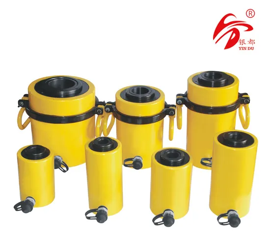 60t Single Acting Hollow Plunger Hydraulic RAM (RCH-60100)