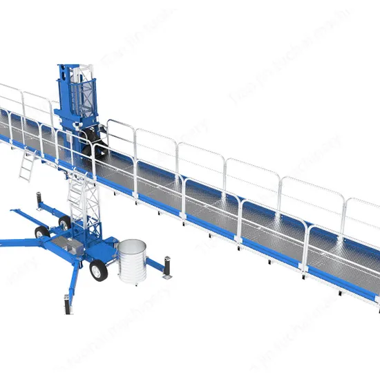 Anti-Slip Mast Climbing Work Platform