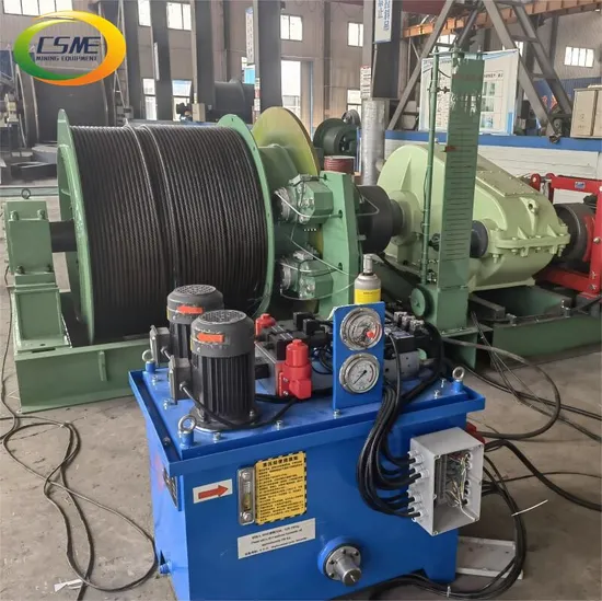 2jtk Series Wire Rope Double Drum Electric Mining Hoist Winch for Mine