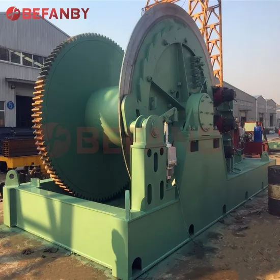 Customized Heavy Industry Double Drum Building Material Electric Winch 20 Ton