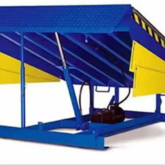 Fixed Boarding Bridge Stationary Dock Leveler OEM Automatic Loading Bay Platform
