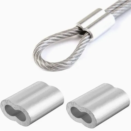 Aluminum Sleeves for Wire Rope for Crane