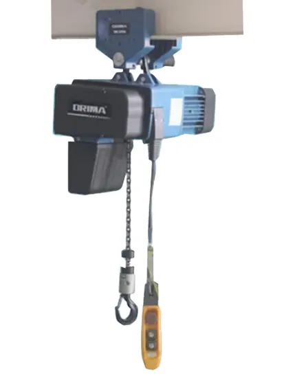 5000kg-4 Chinses Brand European-Style Electric Chain Crane Hoist with Manual Trolley