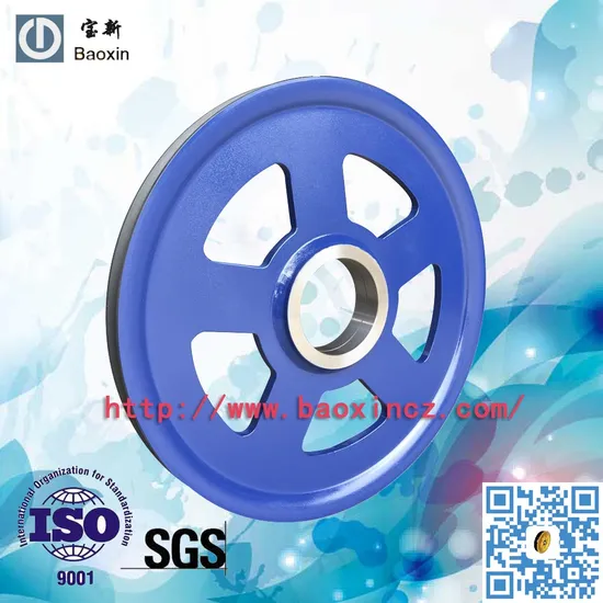 The Factory Sells High-Strength Steel Wire Rope Universal Caliber Drum Belt Pulleys for Offshore Terminals