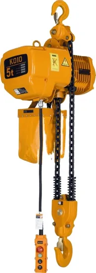 Juli Fixed Type Manual Trolley Type Electric Trolley Hoist Electric Chain Hoist