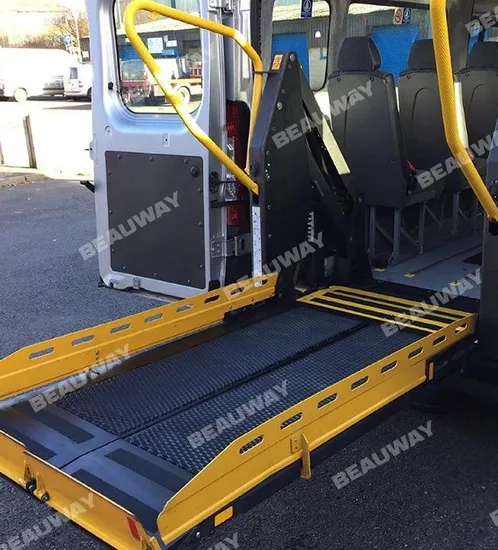 Beauway Manufacturer Portable Wheelchair Lifting Ramp for Trucks and Suvs