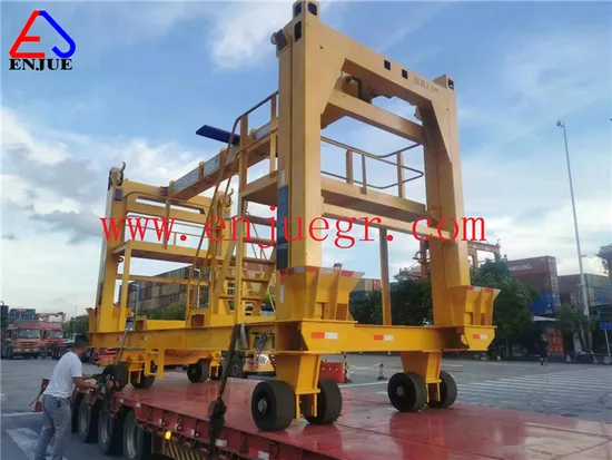 50ton 20-40-45 Feet Movable Over Height Lifting Spreader Adapter with Wheels for Bromma Zpmc Speader Reach Stacker