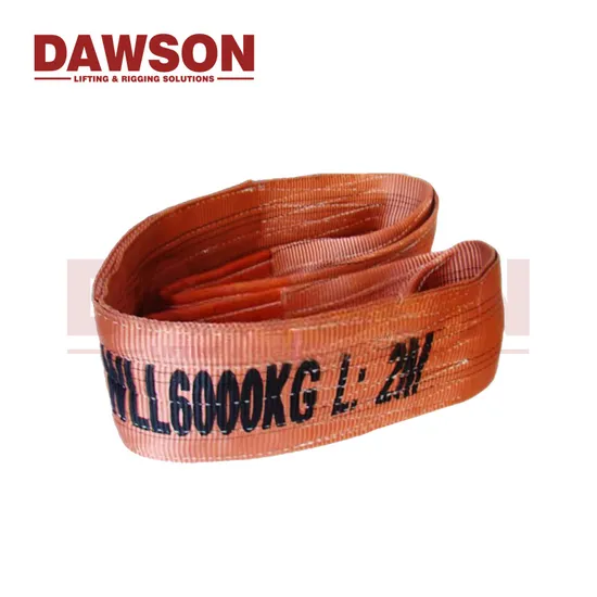 Dawson as 1353 Wll 6ton 6000kg Polyester Webbing Sling Industrial Lifting Belt