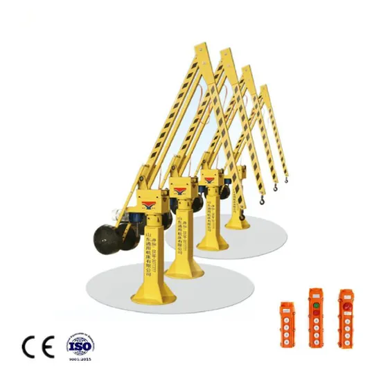 300kgs 800kgs Self Counter Shop Crane Arm Folded Balance Crane Factory