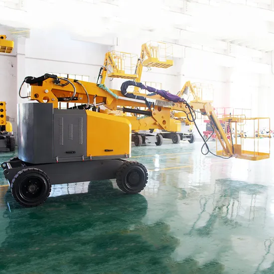 Hot Selling Lifting Equipment High Efficiency Articulated Articulated Boom Diesel Lift Boom Lift Table