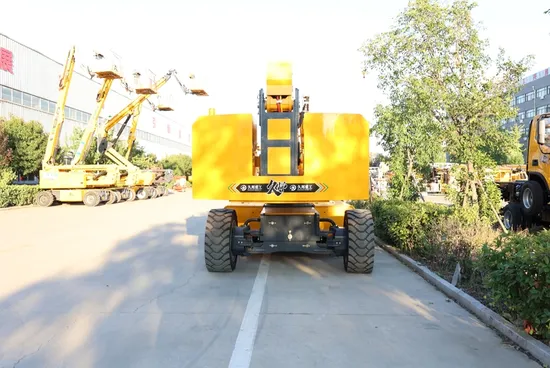 Self Propelled High Altitude Operation Work Platform Straight Boom Lifter