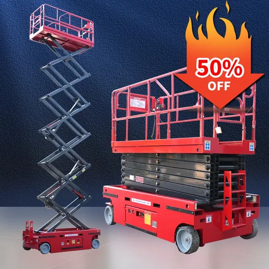 Mobile Scissor Lift Platform Hydraulic Electric Lifting Platform Price