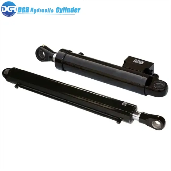 Sensitive Response Hydraulic Jack Cylinder for Sawing Machine Freight Elevator Lifting
