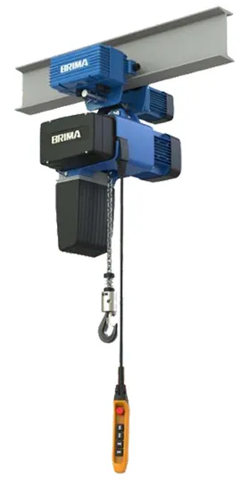 5000kg-3 Chinses Brand European-Style Electric Chain Crane Hoist with Electric Trolley