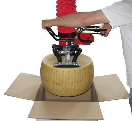 Lifting Manipulating 40kg Bags Rubber Bale Supporting Vacuum Suction Crane Lifter