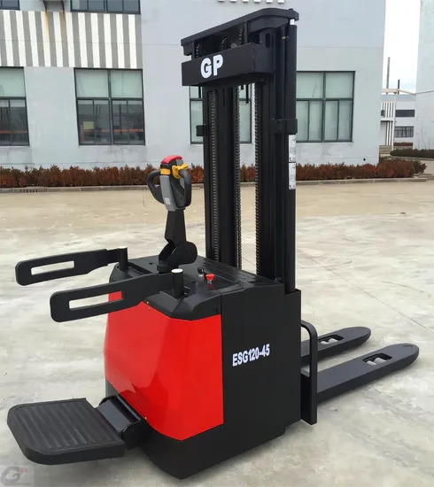 Mini Electric Stacker 1t 2t Hydraulic Full Electric Forklift Pallet Truck Lift Pallet Stacker