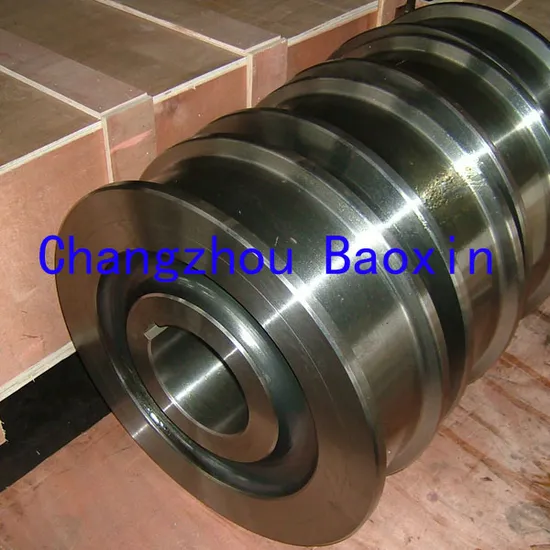 High Quality Steel Container Crane Rail Forged Wheel