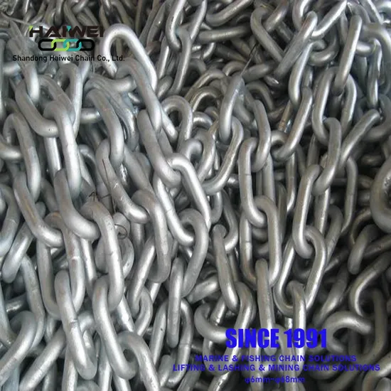 Superior Quality High Test Hot DIP Galvanizing 8mm/12mm Greening Chain China 30 Years Chain Factory for Sale with Good Feedback