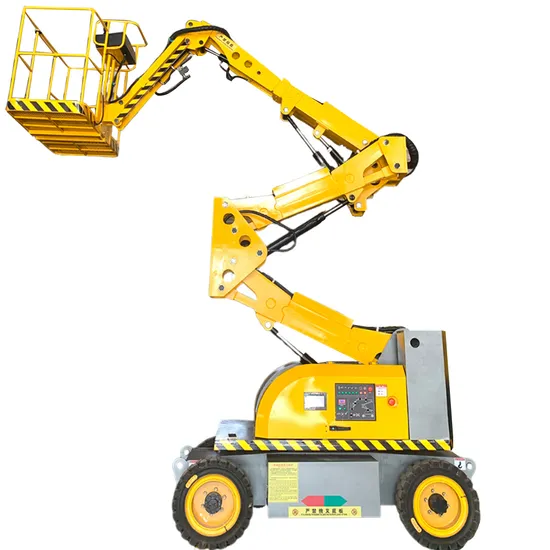 Moving Hydraulic Electric Scissor Lift Curved Arm Lifting Platform Zmqbpt10c/D Work