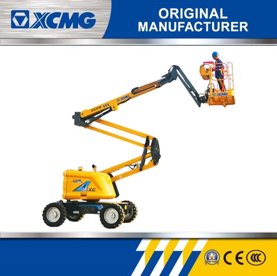 XCMG Official Used Lifting Equipment 16m Mobile Hydraulic Car Lift Xga16 Self Propelled Articulated Boom Lifts for Sale