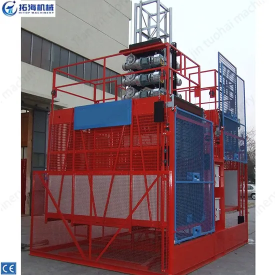 Sc200 Single Cage Construction Hoist Construction Elevator Building Construction Elevator