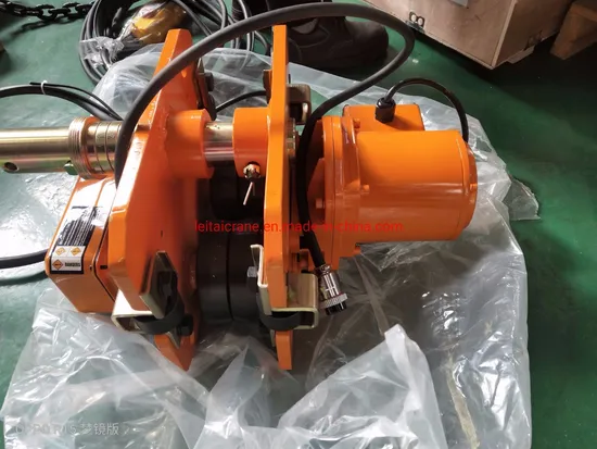 OEM Service Single/Double Speed 10t Electric Chain Hoist with Trolley