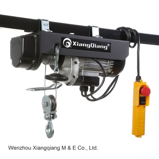 High Quality Electric Wire Rope Hoists Steel Cable Winch