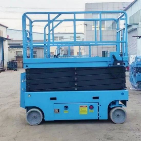 Full Automatic Lift Portable Electric Scissor Lifts for Indoor Use Cleaning Window