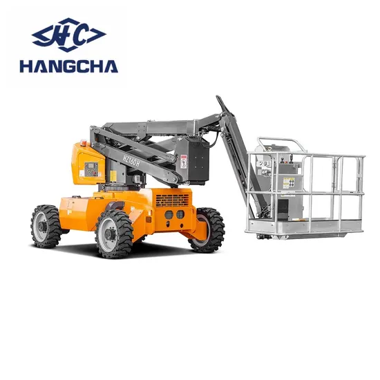 Hangcha Hz180h Diesel Articulated Boom Lift, Lifting Height 18m