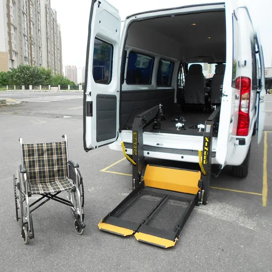Ce Certificate Wl-D Electric and Hydrulic Wheelchair Lift for Van and Minibus