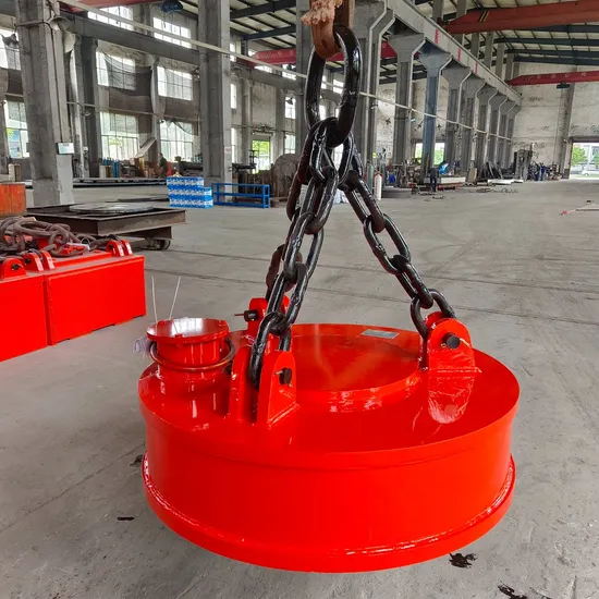 Round Type Crane Magnet Lifter MW5 Series