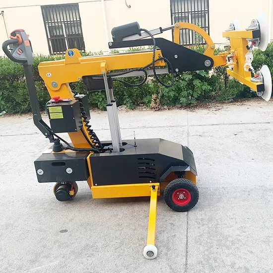 Glass Glazing Vacuum Trolley Manipulator for Outdoor Curtain Installation Glass Robot Glass Installation Machine