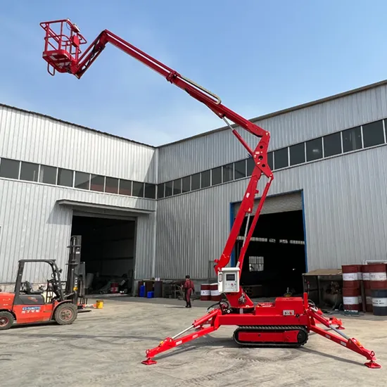 Factory Durable 18m Outdoor Used Mobile Aerial Work Truck Spider Legs Elevating Work Table Platform