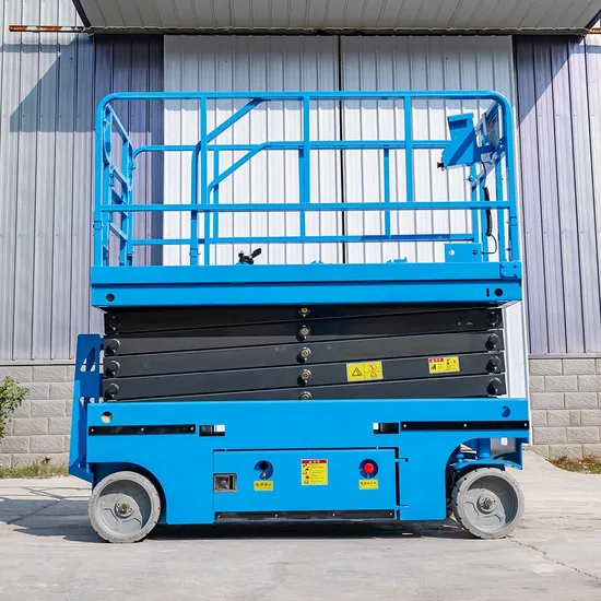 Sturdy Design 16m Electric Scissor Lift Rugged Hydraulic Elevating Platform for Outdoor Construction