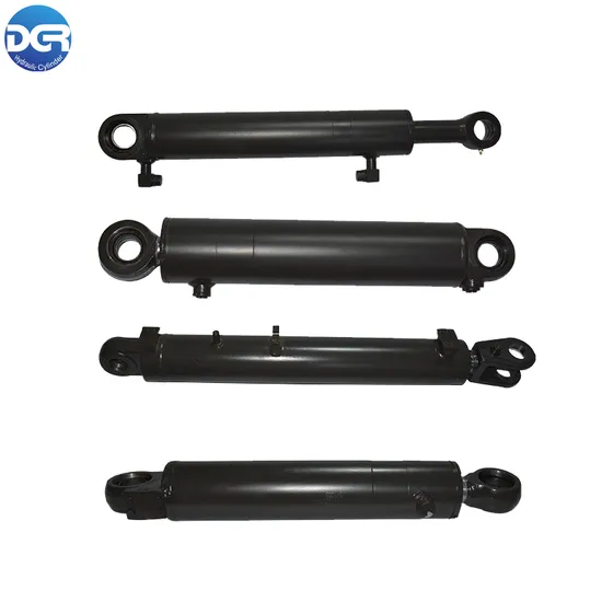 Engineering Machinery Telescopic Cylinder Single/Double Acting Hsg Hydraulic Jack