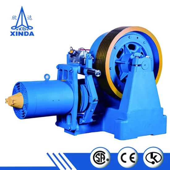 Permanent-Magnet Synchronous Gearless Machine for Elevators with Many Certification