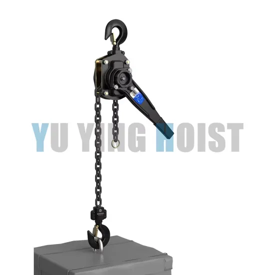 China Chain Pulley Block Lever Block 0.8 Ton Lever Chain Hoist