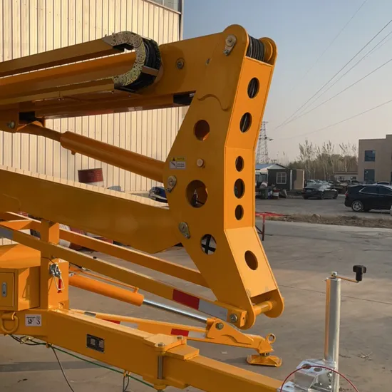 Dymg 20m AC Power Cherry Picker for Sale Tracked Spider Lift